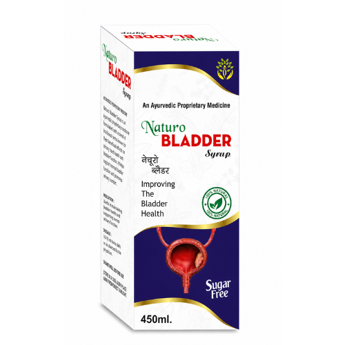 Naturo Bladder Syrupp NATURO BLADDER SYRUP 450 ml | Ayurvedic Bladder & Urinary Wellness Support | Sugar-Free Herbal Formula | Direct Manufacturer