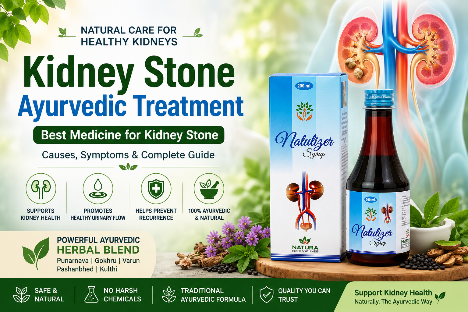 Kidney Stone Ayurvedic Treatment: Best Medicine for Kidney Stone, Causes, Symptoms & Complete Guide Kidney Stone Ayurvedic Treatment: Best Medicine for Kidney Stone, Causes, Symptoms & Complete Guide