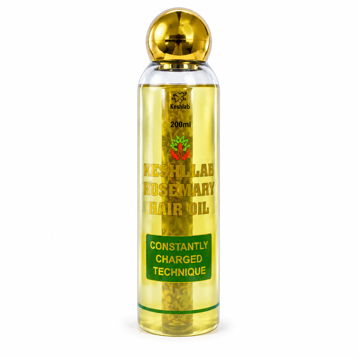 keshlabh rosmary oil Keshlabh Rosemary Hair Oil | with Brahmi, Amla, Bhringraj, Kalonji, Methi Dana, Jatamansi, Til Oil | 200ml for Hair Growth & Dandruff Reduction