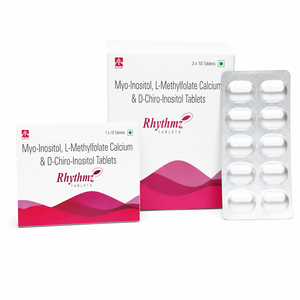 rhythmz Naturo Rhythmz Tablets Women’s Wellness & Hormonal Support Supplement | Supports Ovulation, Menstrual Cycle & Reproductive Health